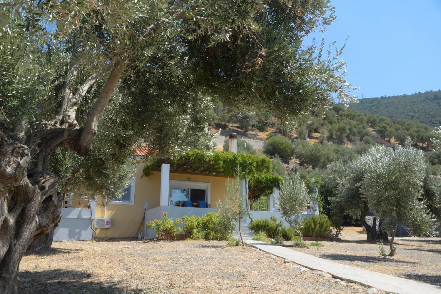 Melinda Holiday House Plomari Exterior photo